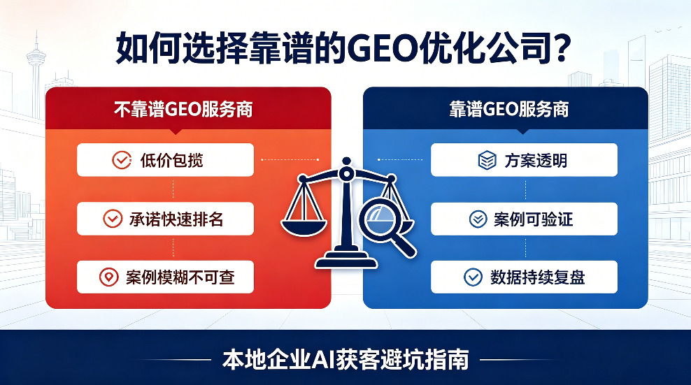 西宁如何选择靠谱的GEO优化公司？本地企业AI获客避坑指南